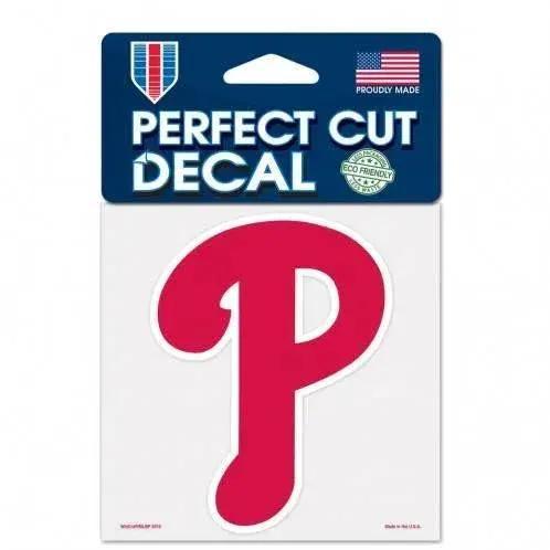  Philadelphia Phillies 4x4 Perfect Cut Color Decal Vinyl -  ToylandEU™