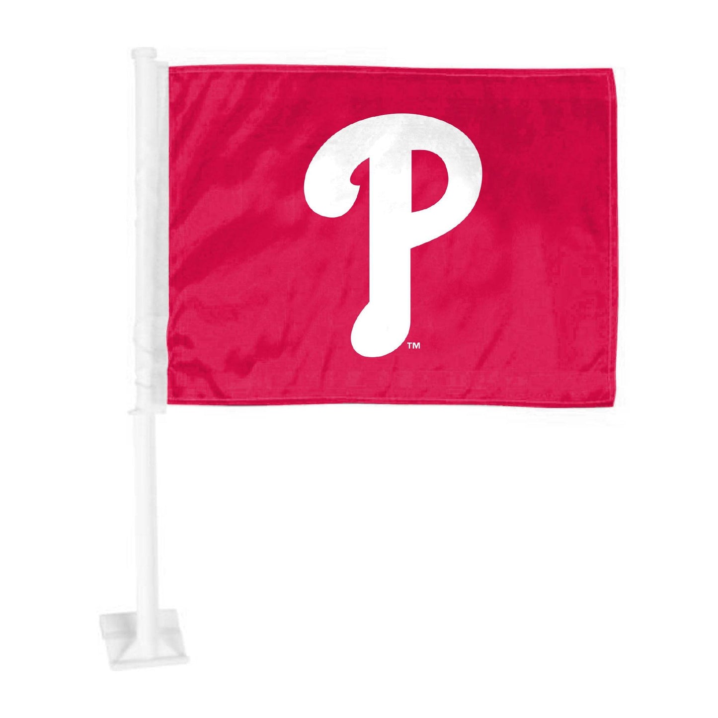 Philadelphia Phillies Car Flag Primary Logo Nylon With Clip - ToylandEU