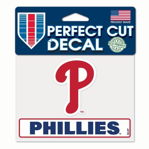 Philadelphia Phillies Decal 4.5x5.75 Perfect Cut Color - ToylandEU