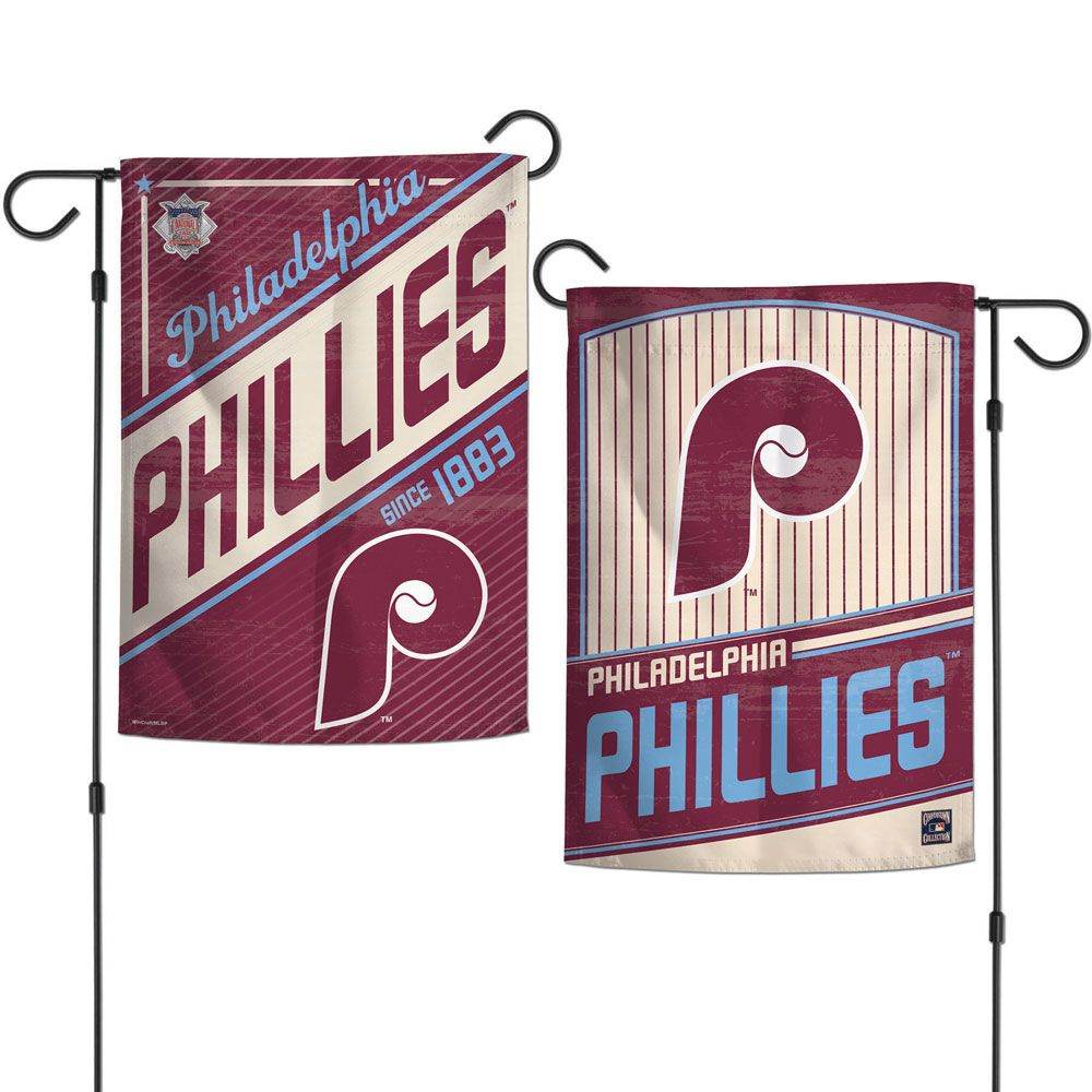 Philadelphia Phillies Flag 12x18 Two Sided Cooperstown - ToylandEU