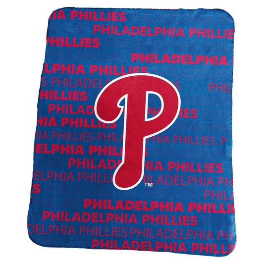 Philadelphia Phillies Fleece Blanket 50x60 Classic Throw - ToylandEU