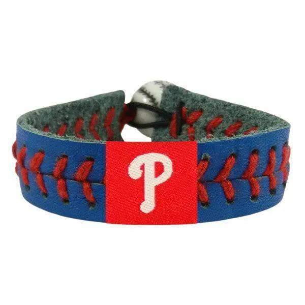  Philadelphia Phillies Leather Bracelet With Ceramic Bead -  ToylandEU™