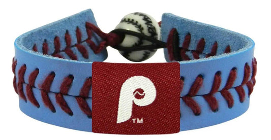  Philadelphia Phillies Leather Bracelet With P Logo -  ToylandEU™