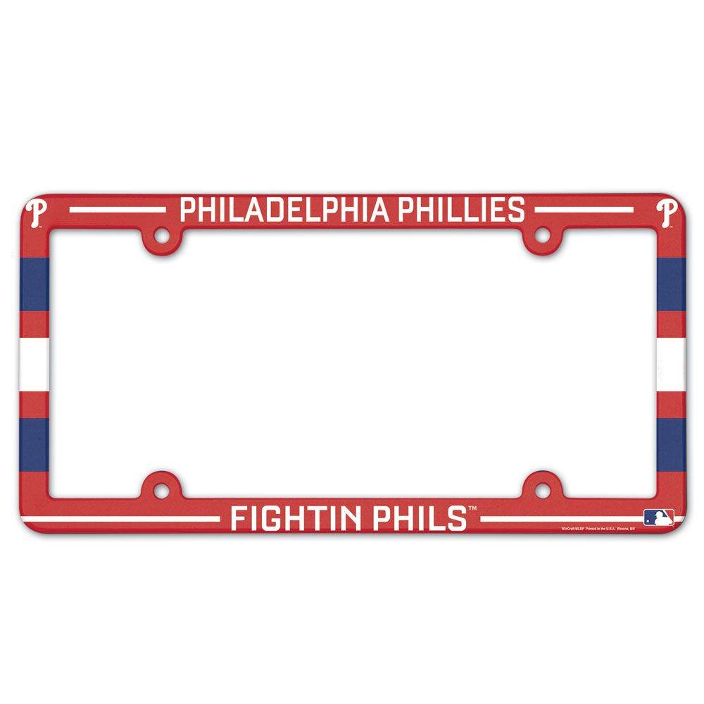Philadelphia Phillies License Plate Frame Full Color - ToylandEU