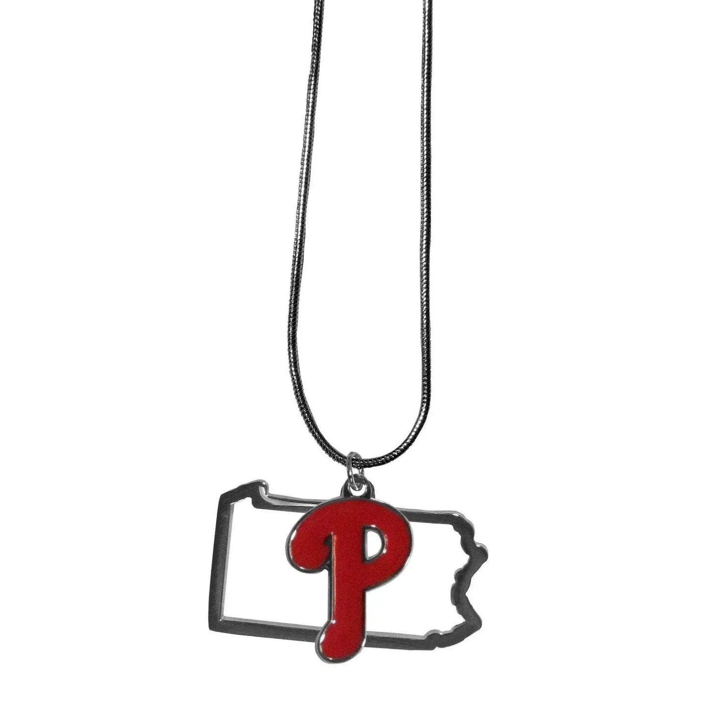  Philadelphia Phillies State Shape Necklace With CO Charm -  ToylandEU™