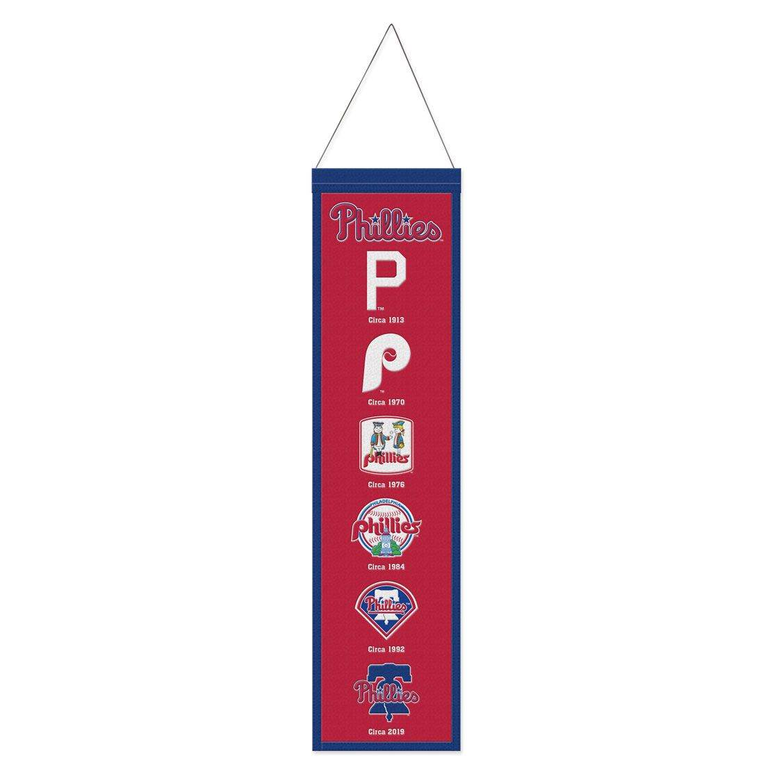Philadelphia Phillies Wool Banner 8x32 Heritage Evolution - ToylandEU