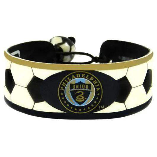 Philadelphia Union Leather Bracelet Classic Soccer Handmade -  ToylandEU™