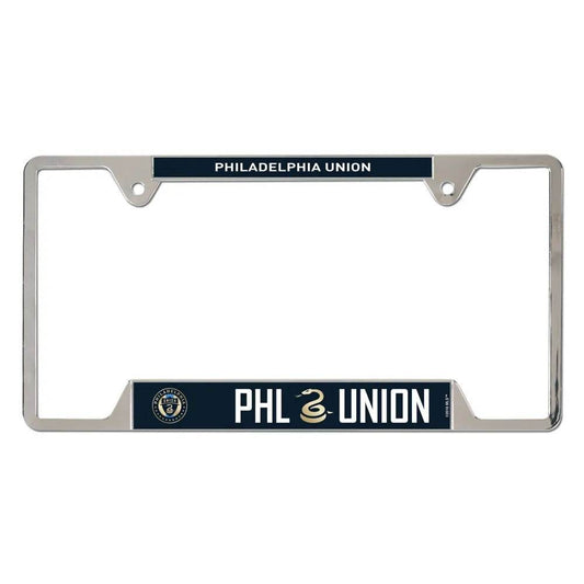 Philadelphia Union Metal License Plate Frame MLS Official - ToylandEU