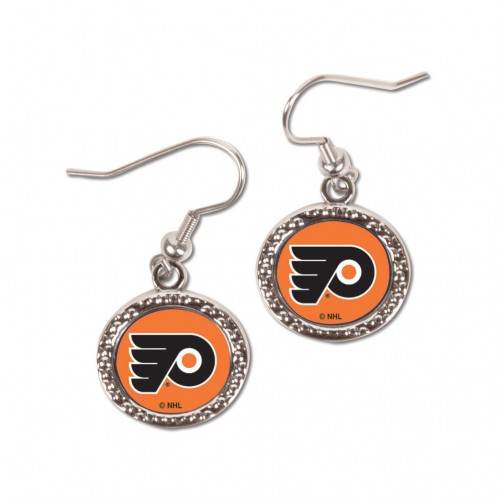 Philly Flyers Earrings Round Style Officially Licensed - ToylandEU