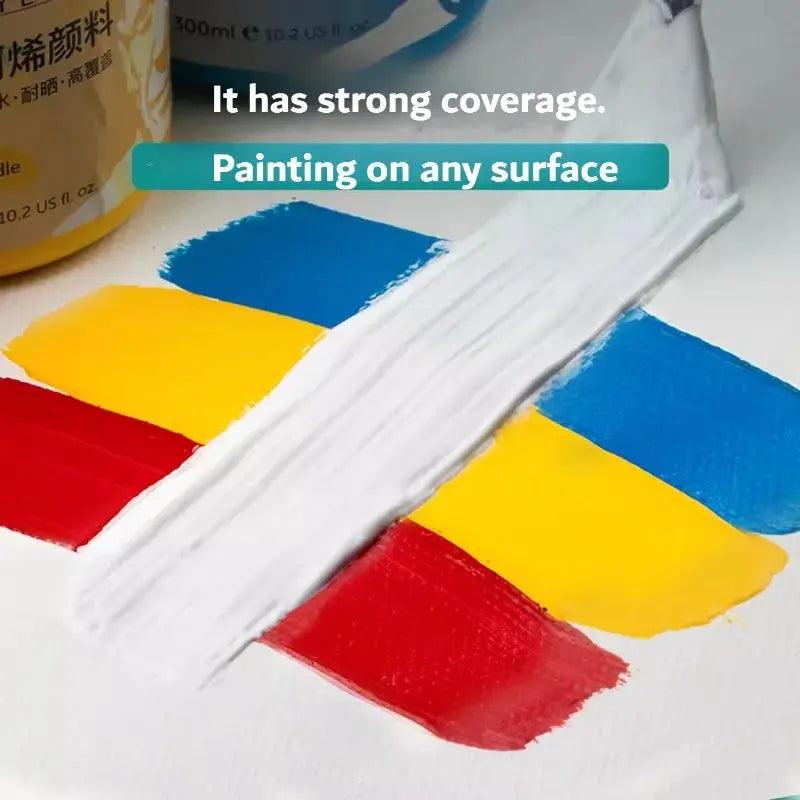  Phoenix Acrylic Paint Matte Finish Waterproof 300ml -  ToylandEU™