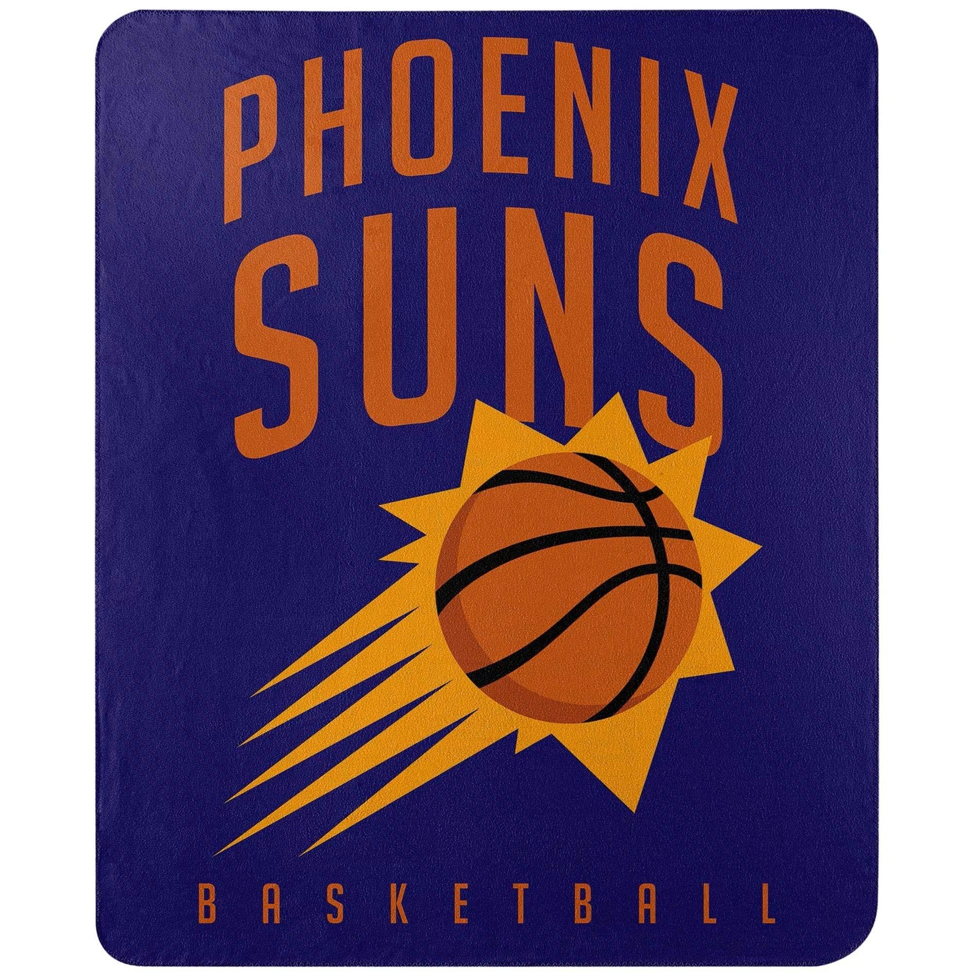 Phoenix Suns Fleece Blanket 50x60 Diagonal Logo Design - ToylandEU
