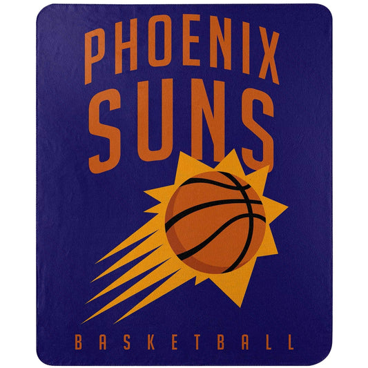 Phoenix Suns Fleece Blanket 50x60 Diagonal Logo Design - ToylandEU