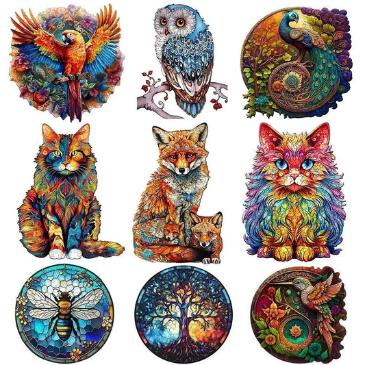  Phoenix Themed Wooden Jigsaw Puzzle For Adults Eco Gift -  ToylandEU™