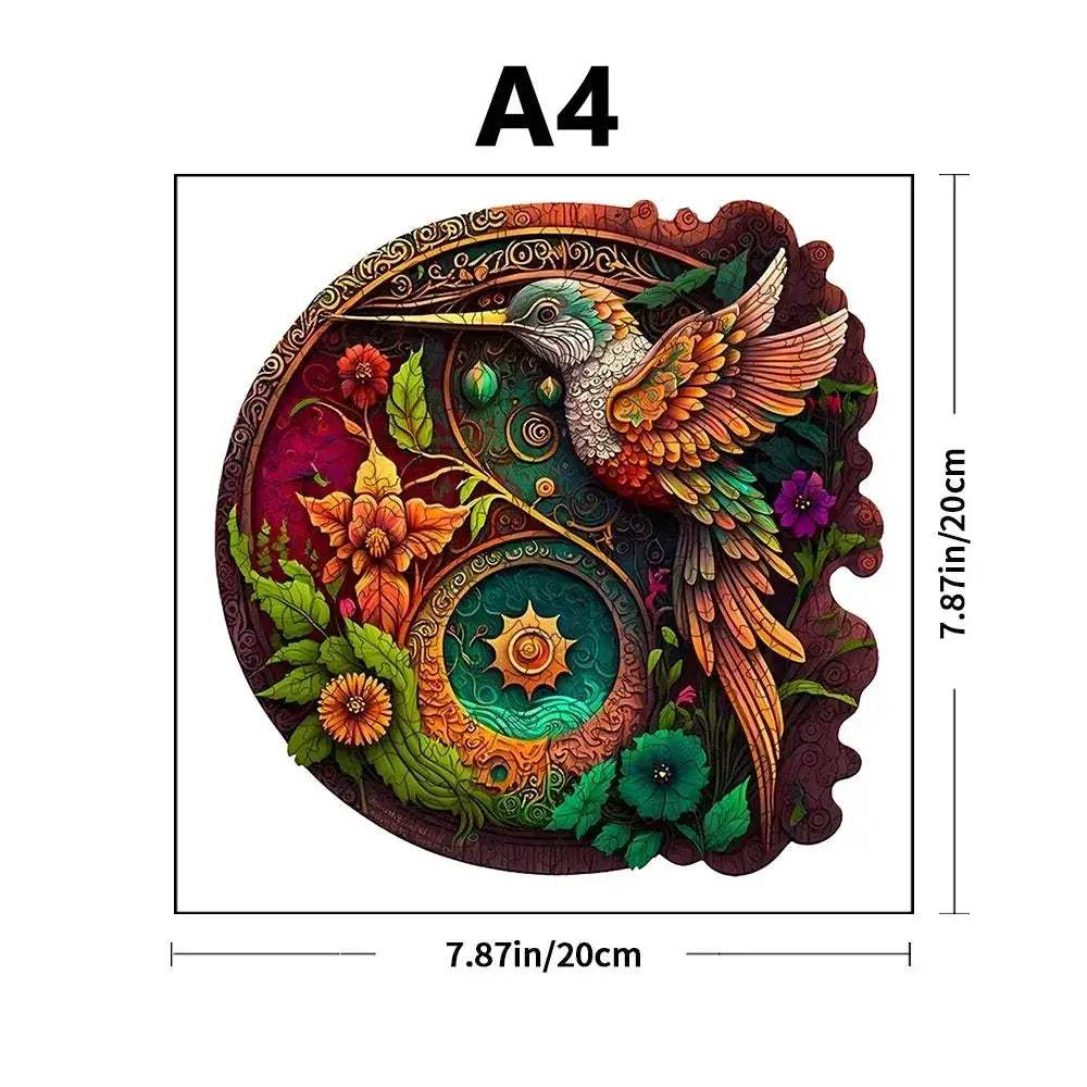 Phoenix Themed Wooden Jigsaw Puzzle For Adults Great Gift - ToylandEU