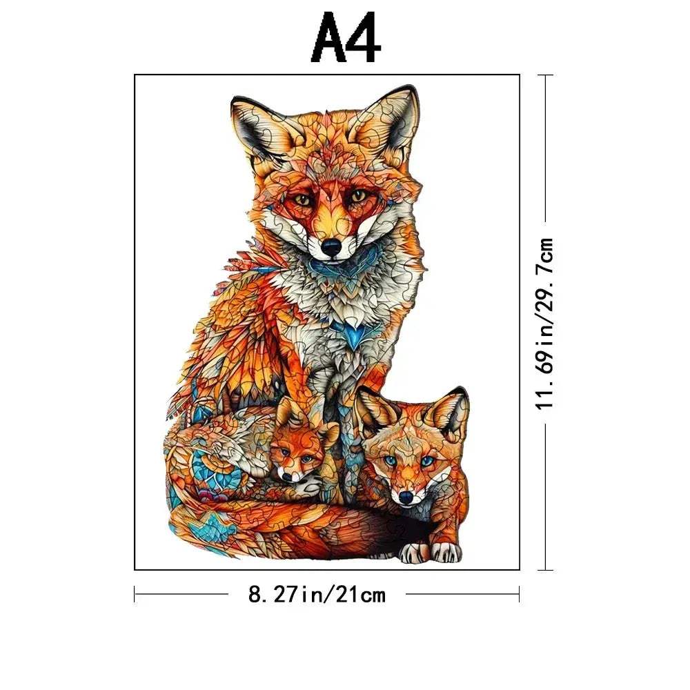 Phoenix Themed Wooden Jigsaw Puzzle For Adults Great Gift - ToylandEU