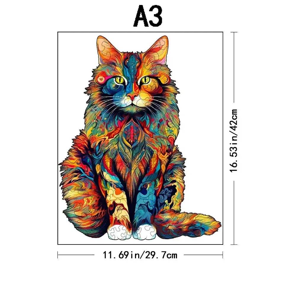 Phoenix Themed Wooden Jigsaw Puzzle For Adults Great Gift - ToylandEU