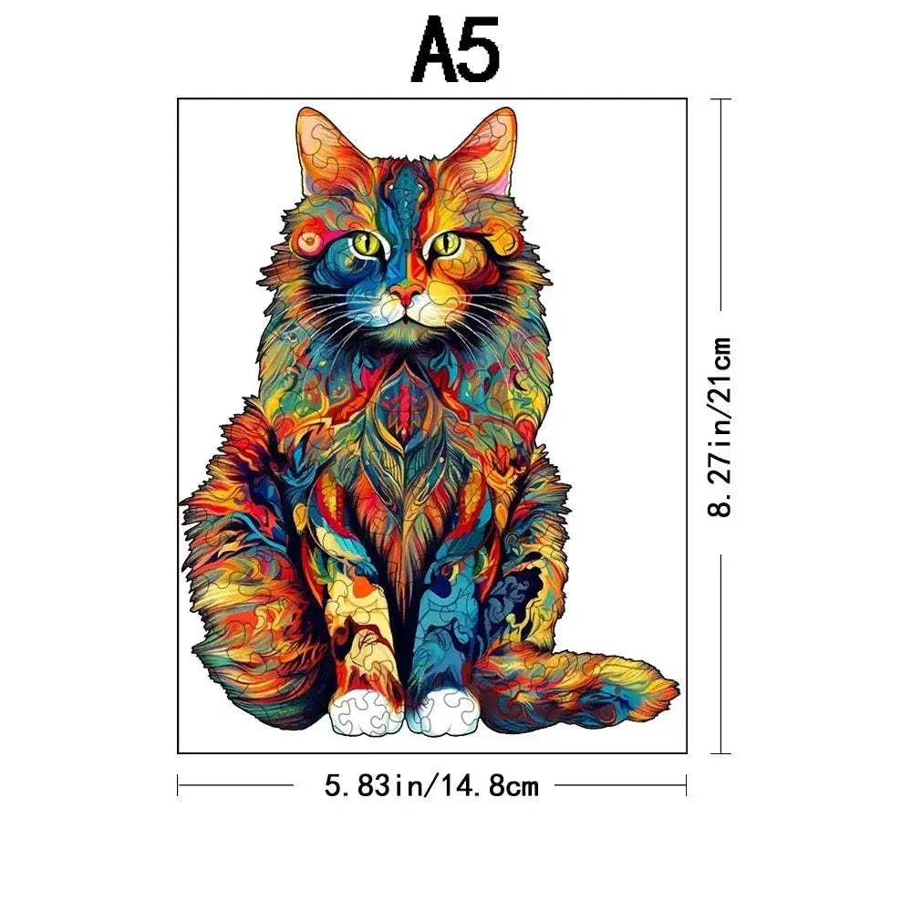 Phoenix Themed Wooden Jigsaw Puzzle For Adults Great Gift - ToylandEU