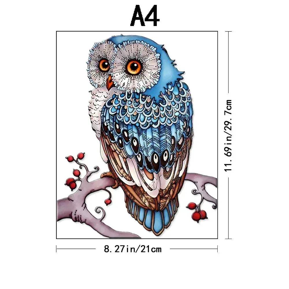 Phoenix Themed Wooden Jigsaw Puzzle For Adults Great Gift - ToylandEU