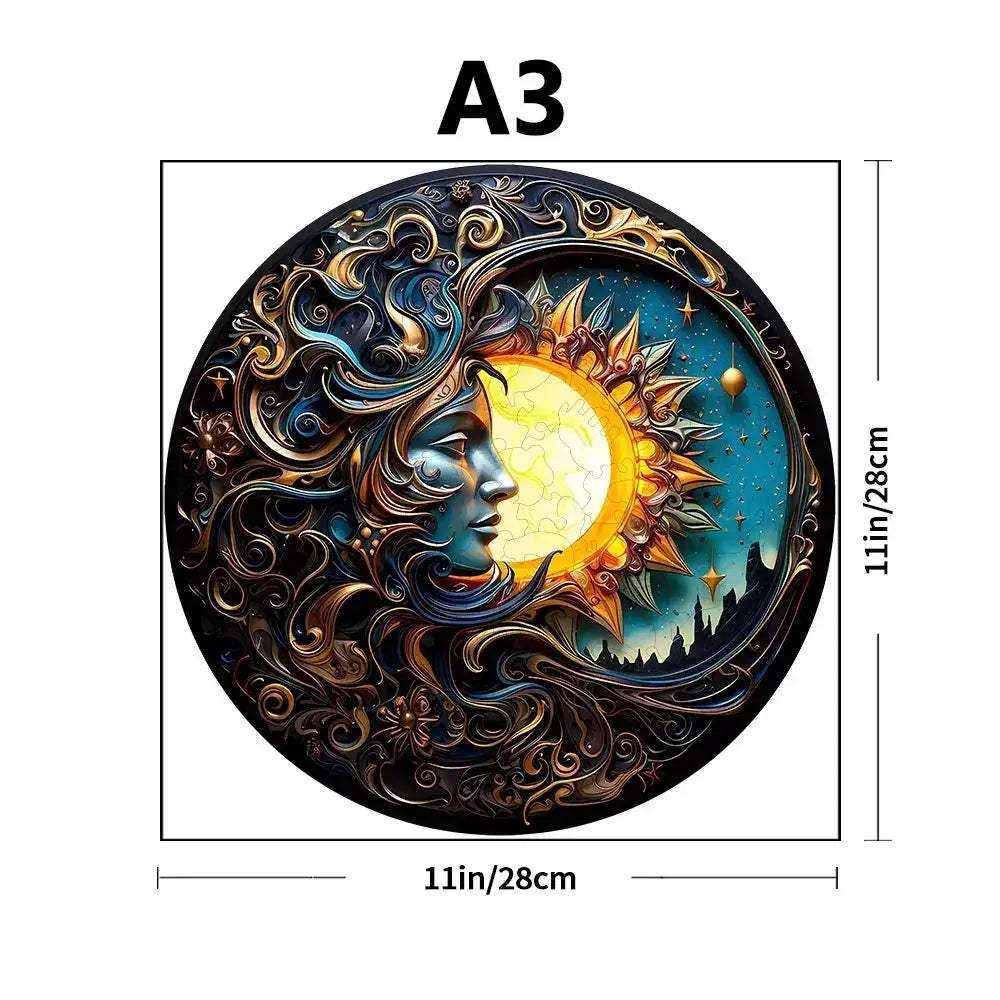 Phoenix Themed Wooden Jigsaw Puzzle For Adults Great Gift - ToylandEU