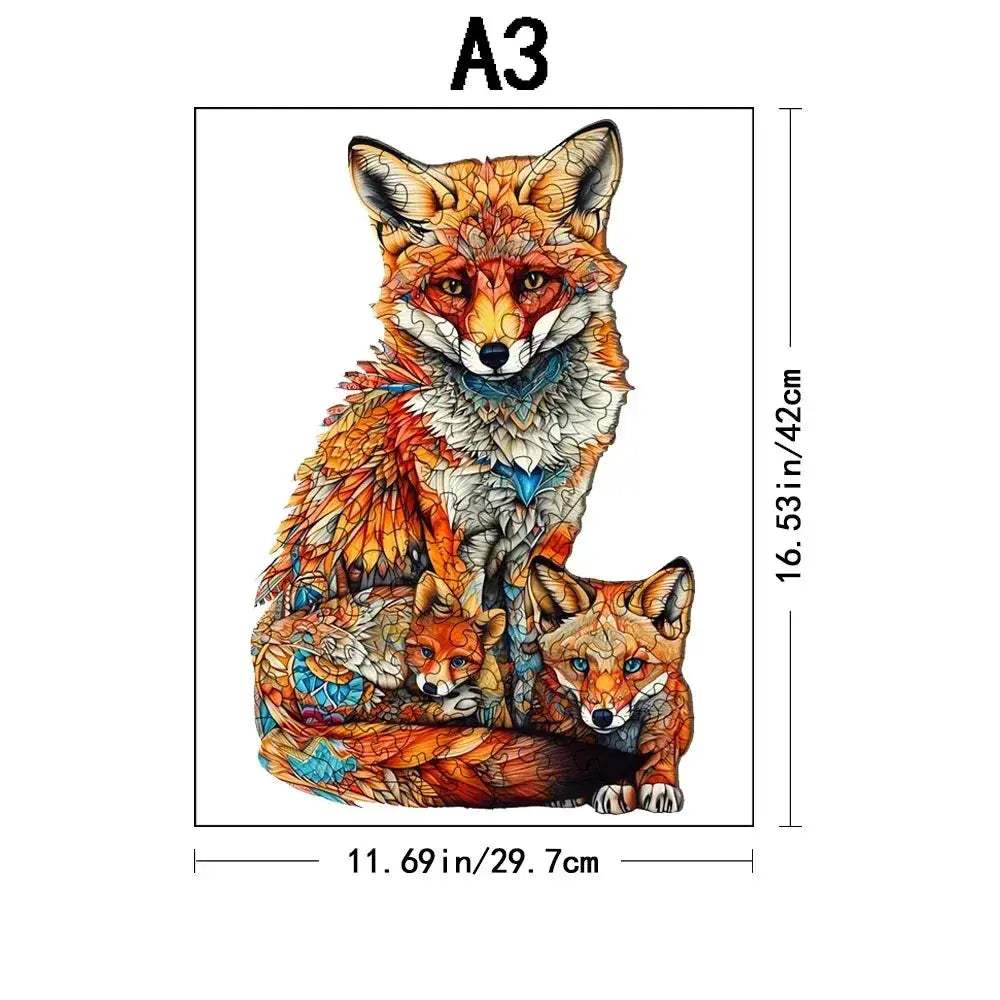 Phoenix Themed Wooden Jigsaw Puzzle For Adults Great Gift - ToylandEU