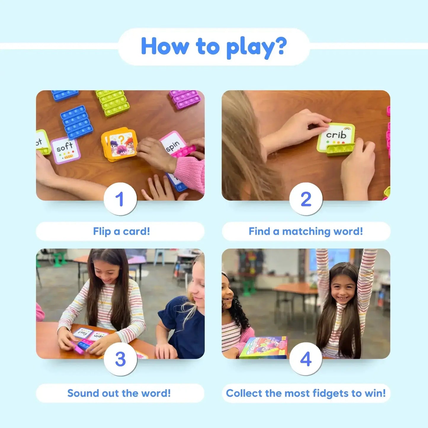  Phonics Bingo Game For Blending Sounds And Reading Fun -  ToylandEU™