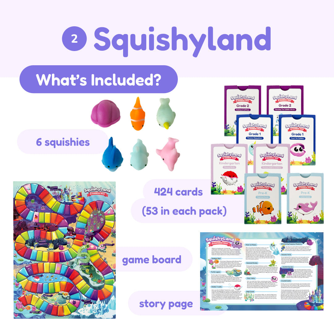 Phonics Board Game | Ages 4-6 | Toylandeu™