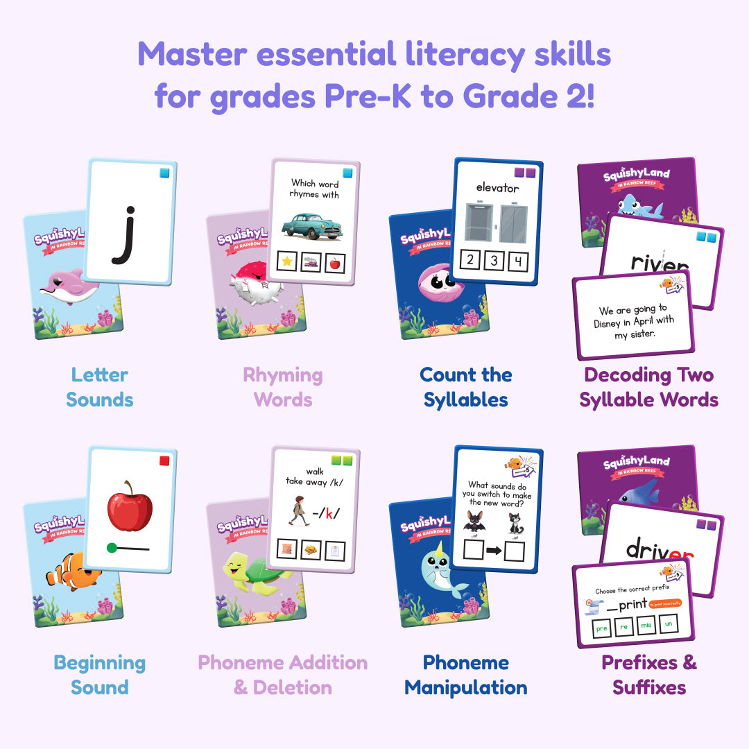 Phonics Board Game | Ages 4-6 | Toylandeu™