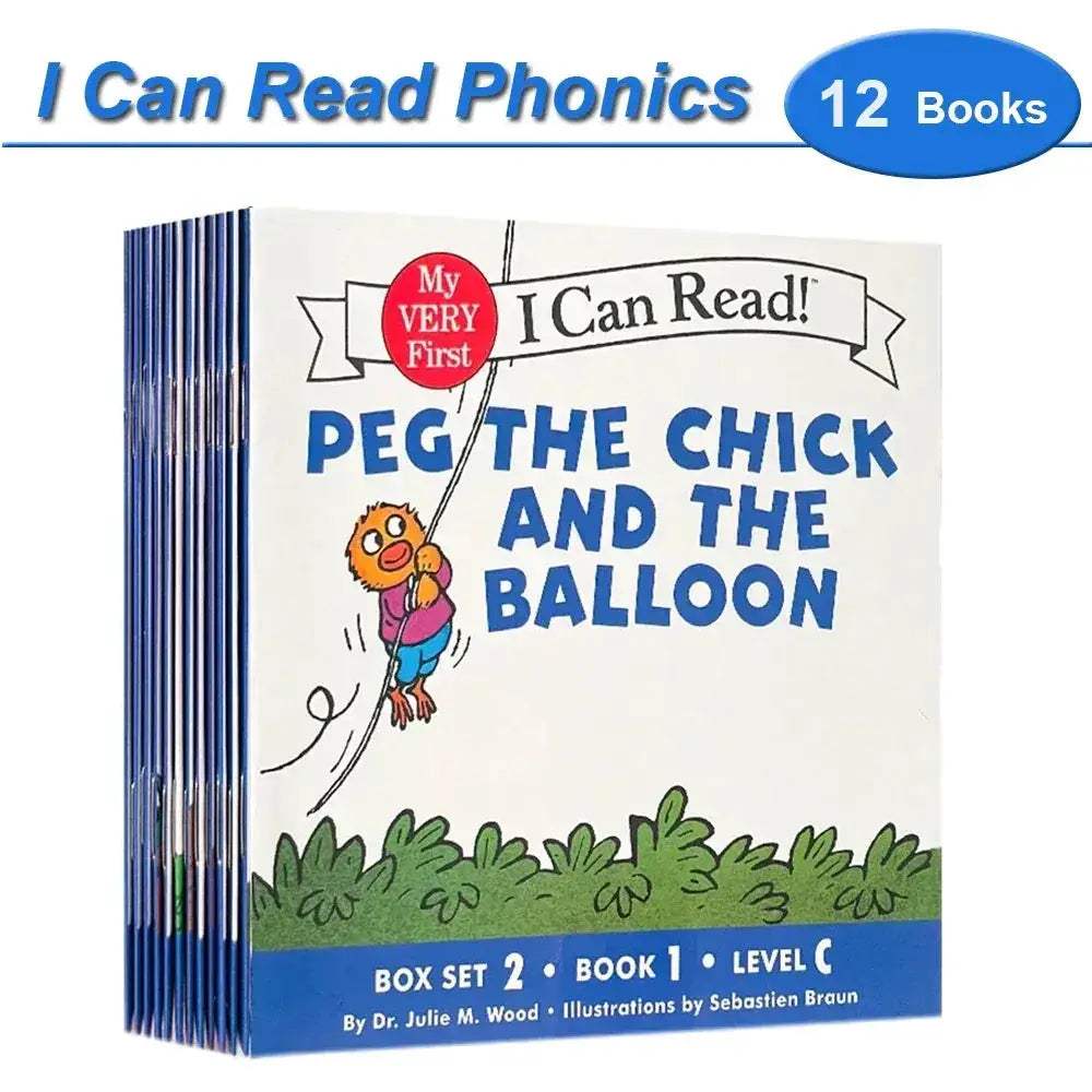 Phonics Picture Books Set for Kids Boosts Early Reading - ToylandEU
