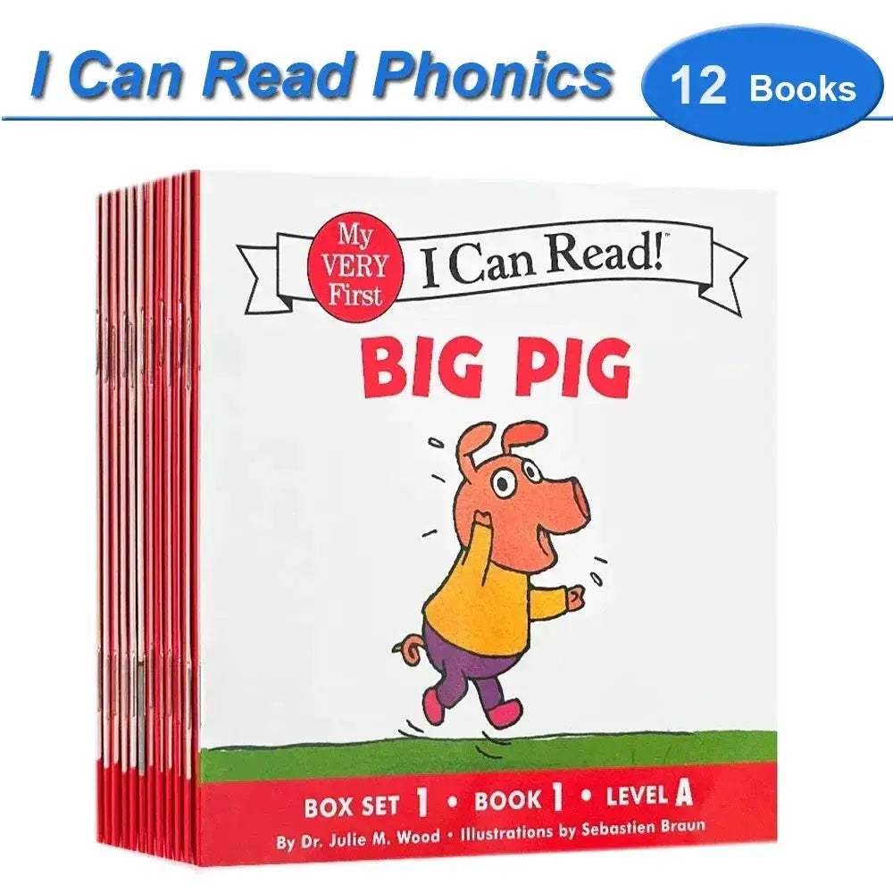 Phonics Picture Books Set for Kids Boosts Early Reading - ToylandEU
