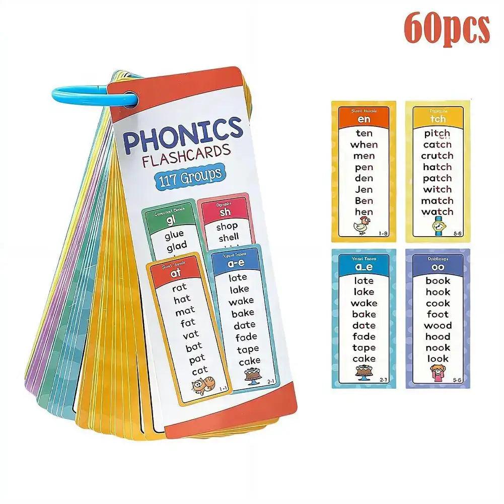  Phonics Word Lists Flashcards For Vocabulary Mastery -  ToylandEU™