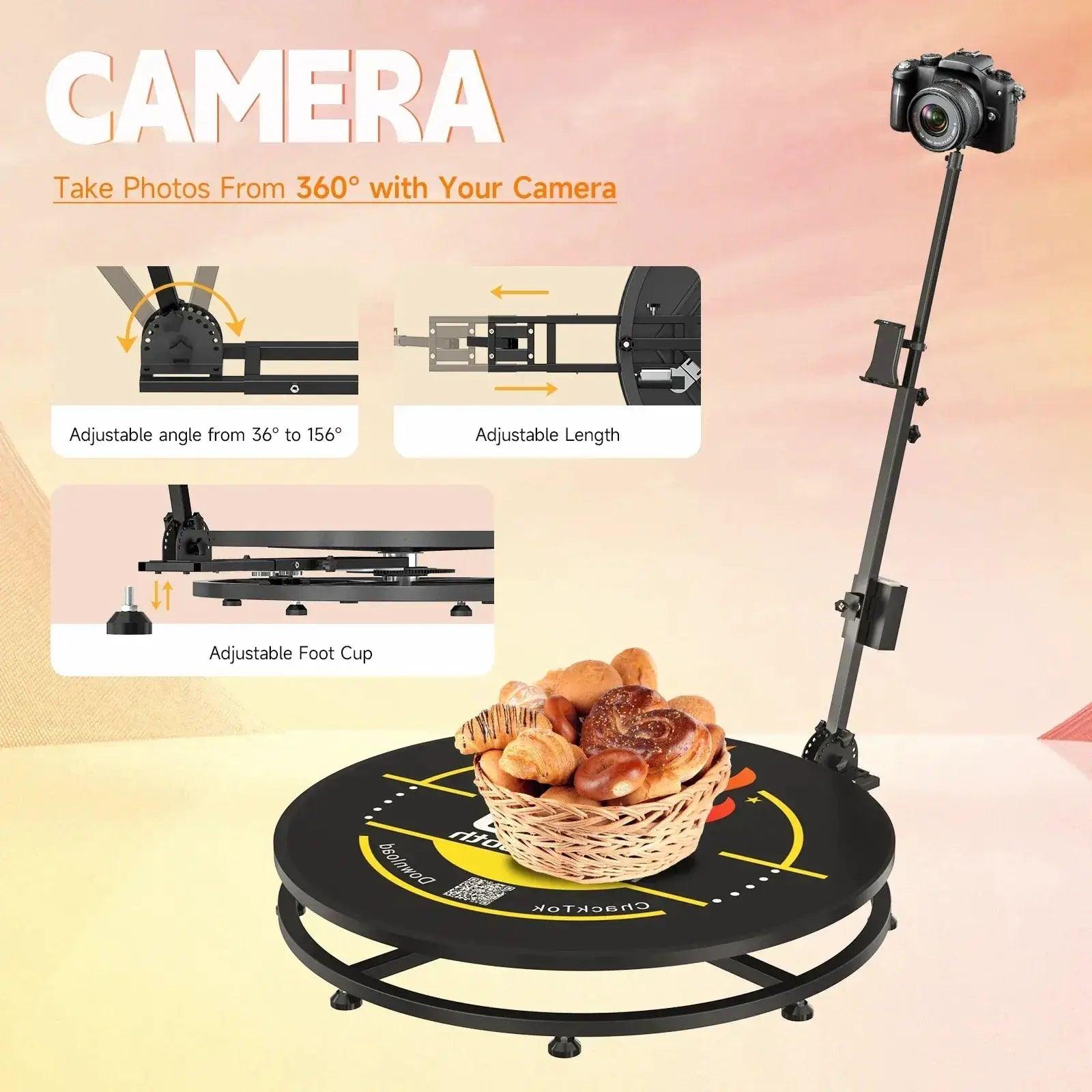  MWE 360 Photo Booth For Parties With Remote Spin App -  ToylandEU™