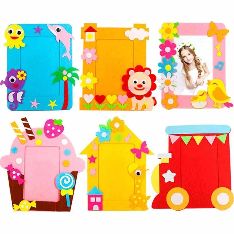  DIY Cartoon Animal 6 Inch Photo Frames Set For Kids -  ToylandEU™