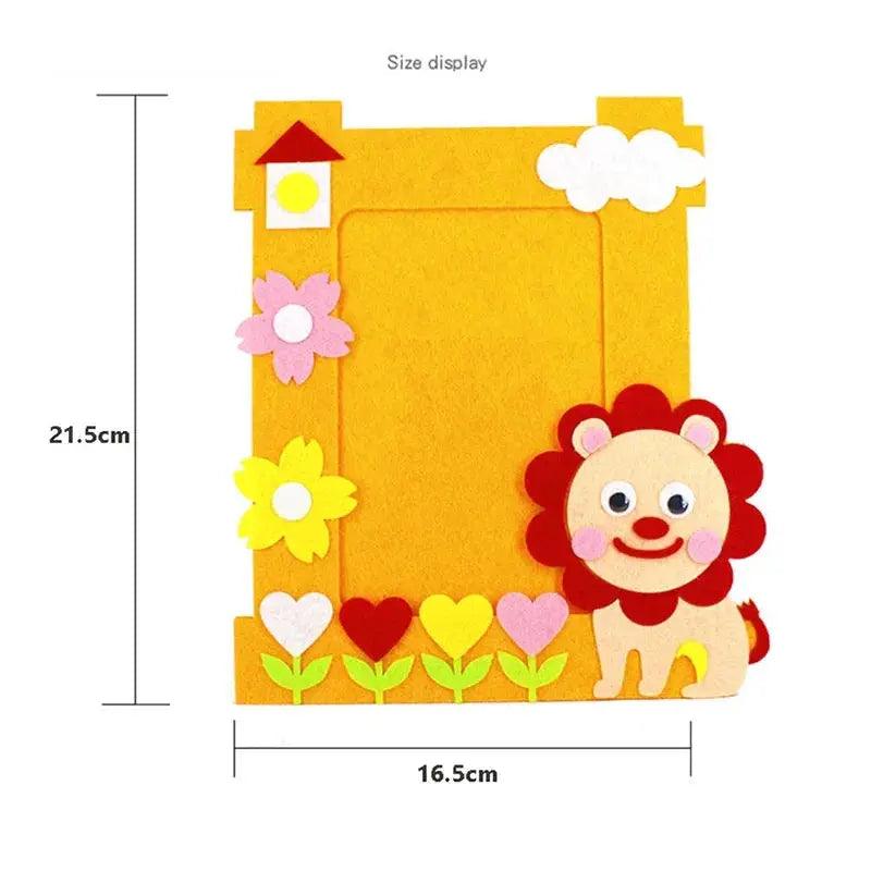  DIY Cartoon Animal 6 Inch Photo Frames Set For Kids -  ToylandEU™