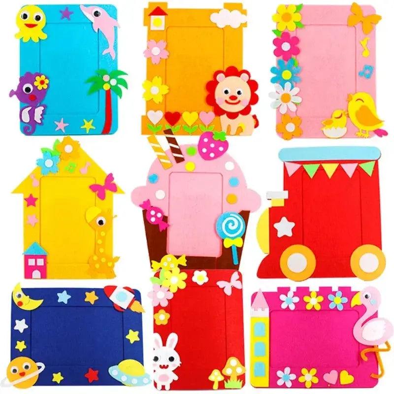 DIY Cartoon Animal 6 Inch Photo Frames Set For Kids -  ToylandEU™