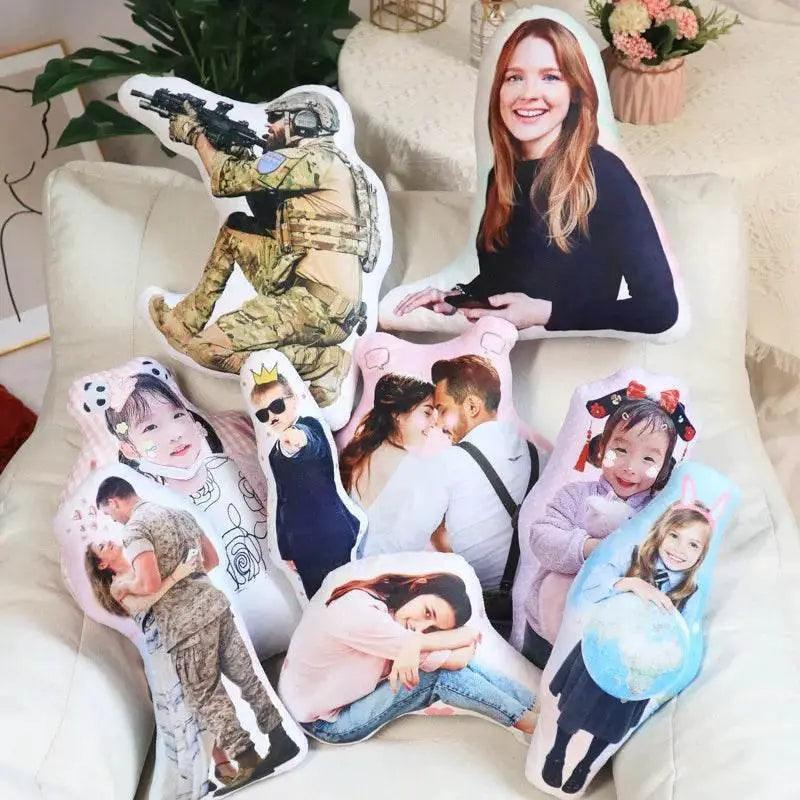  Personalized Photo DIY Humanoid Cushion Couple Pillow Gift -  ToylandEU™