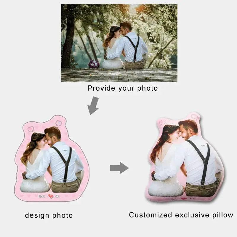  Personalized Photo DIY Humanoid Cushion Couple Pillow Gift -  ToylandEU™
