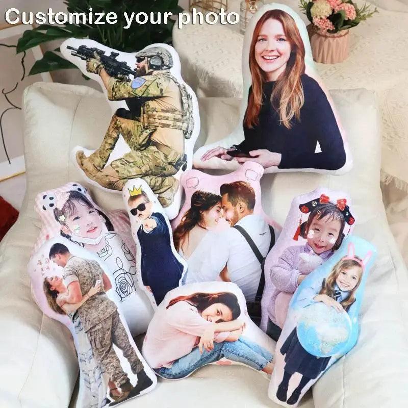  Personalized Photo DIY Humanoid Cushion Couple Pillow Gift -  ToylandEU™