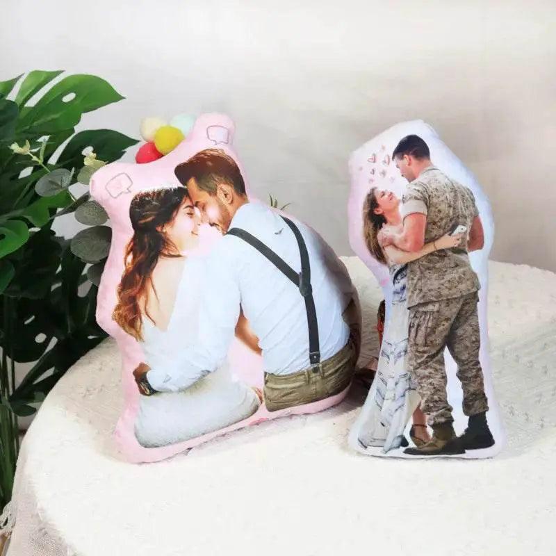  Personalized Photo DIY Humanoid Cushion Couple Pillow Gift -  ToylandEU™
