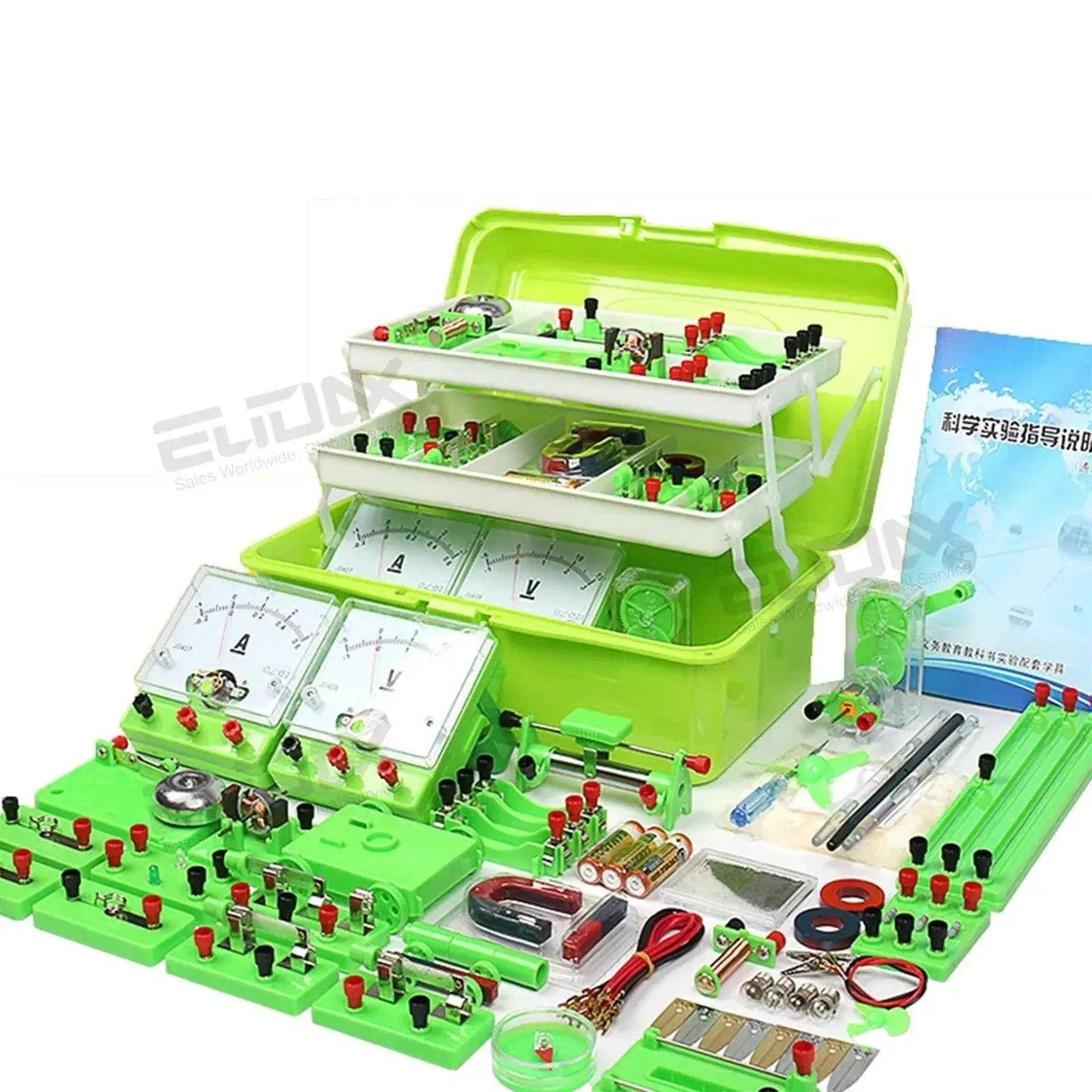  Physics Labs Basic Electricity Discovery Circuit Magnetism Experiment Kits Science Education Toy for Junior Senior High School -  ToylandEU™