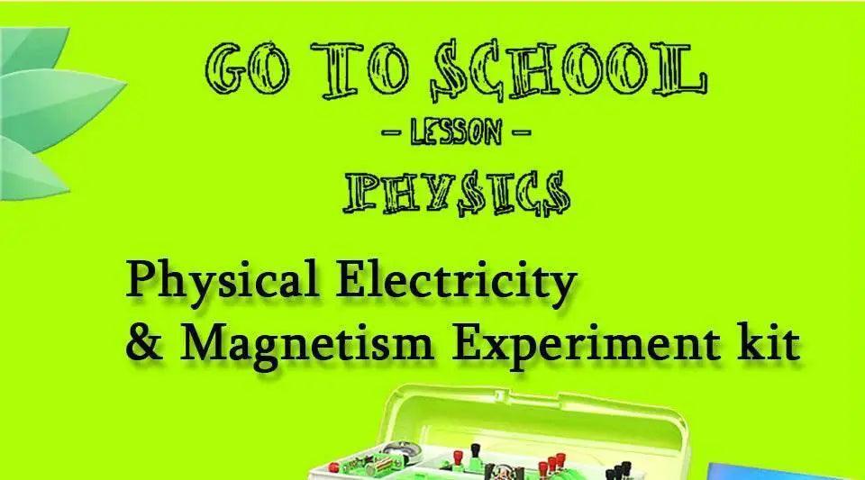  Physics Labs Basic Electricity Discovery Circuit Magnetism Experiment Kits Science Education Toy for Junior Senior High School -  ToylandEU™