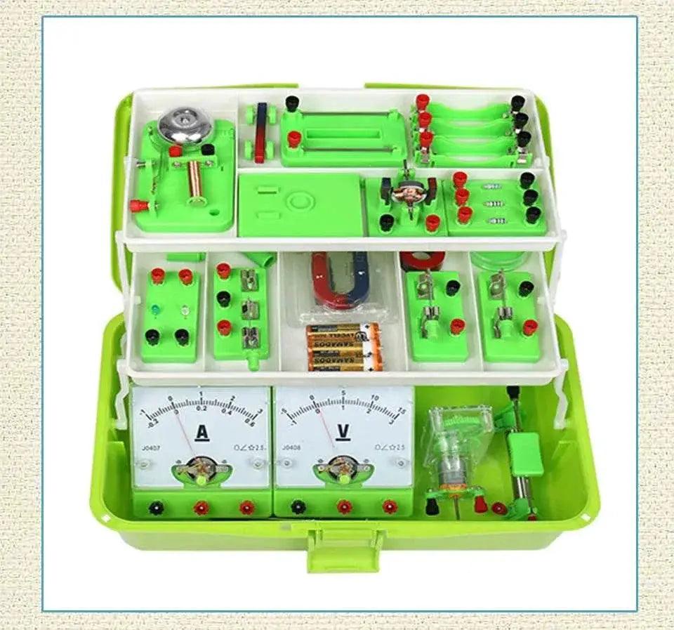  Physics Labs Basic Electricity Discovery Circuit Magnetism Experiment Kits Science Education Toy for Junior Senior High School -  ToylandEU™