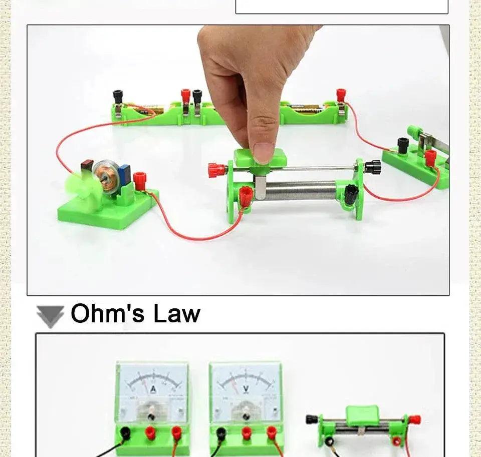  Physics Labs Basic Electricity Discovery Circuit Magnetism Experiment Kits Science Education Toy for Junior Senior High School -  ToylandEU™