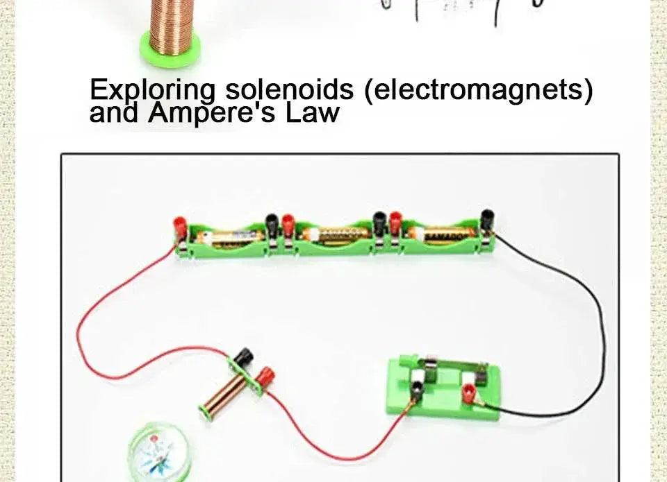  Physics Labs Basic Electricity Discovery Circuit Magnetism Experiment Kits Science Education Toy for Junior Senior High School -  ToylandEU™