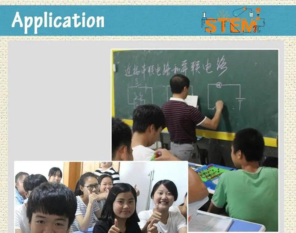  Physics Labs Basic Electricity Discovery Circuit Magnetism Experiment Kits Science Education Toy for Junior Senior High School -  ToylandEU™