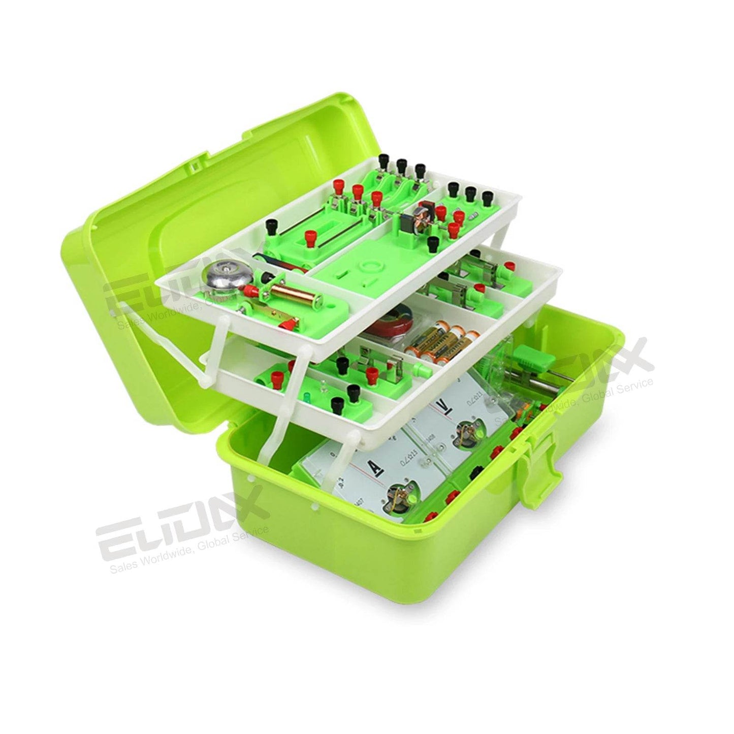 Physics Labs Basic Electricity Discovery Circuit Magnetism Experiment Kits Science Education Toy for Junior Senior High School - ToylandEU