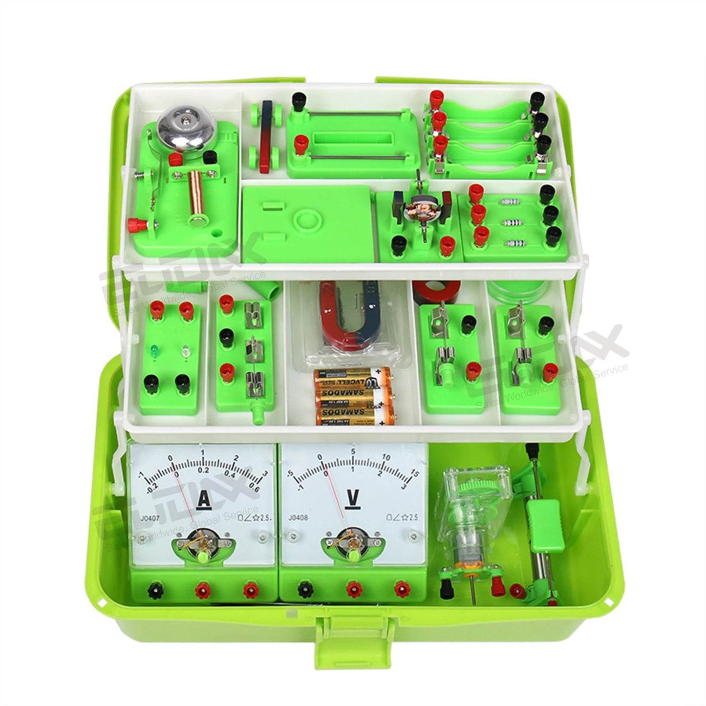 Physics Labs Basic Electricity Discovery Circuit Magnetism Experiment Kits Science Education Toy for Junior Senior High School - ToylandEU