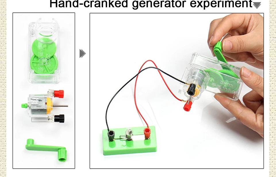 Physics Labs Basic Electricity Discovery Circuit Magnetism Experiment Kits Science Education Toy for Junior Senior High School - ToylandEU