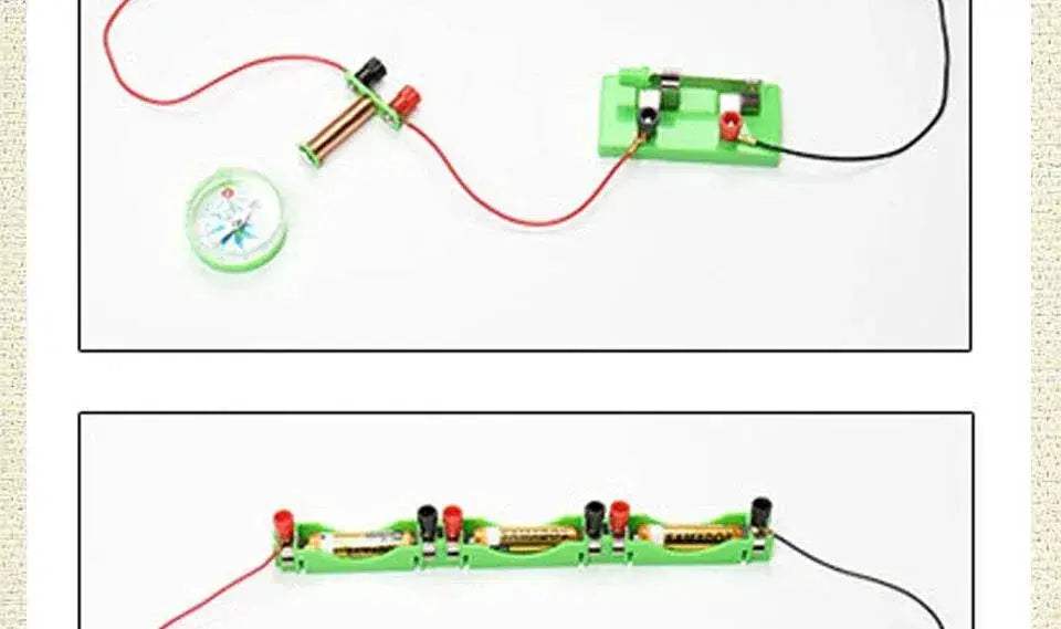 Physics Labs Circuit Learning Kit Basic Electricity Discovery Principles Kit for School Teacher Student Science Study Parallel - ToylandEU