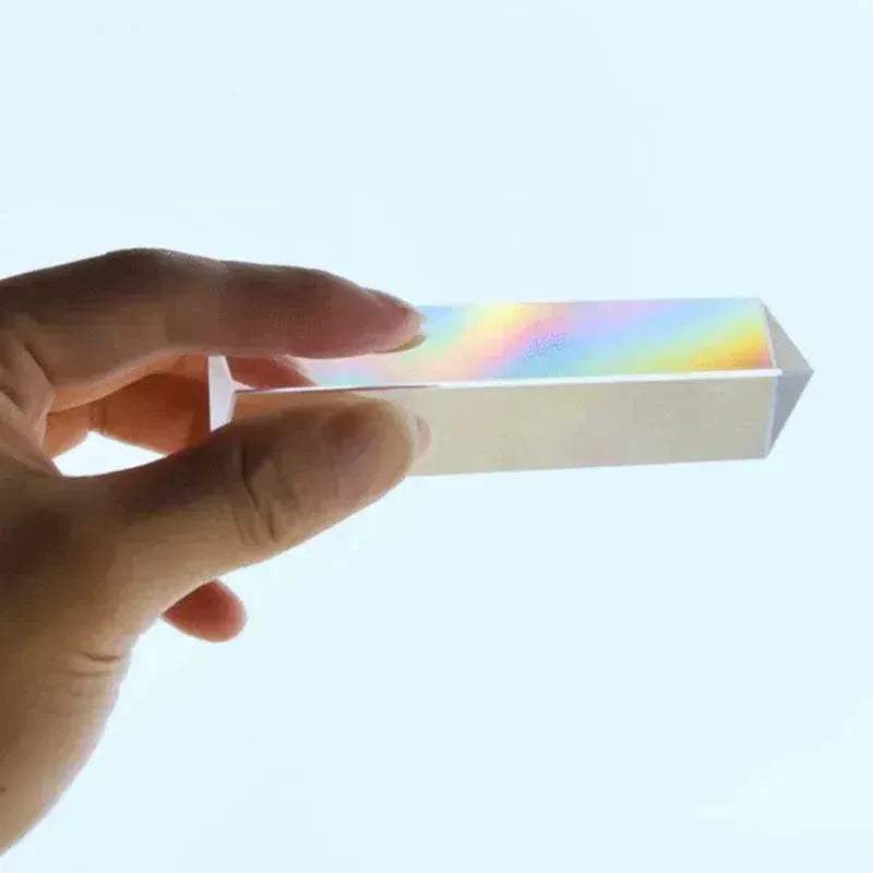 Physics Science Toys Triple Prism Glass Reflecting Color Light Spectrum Learning Educational Toys For Children School Teaching - ToylandEU
