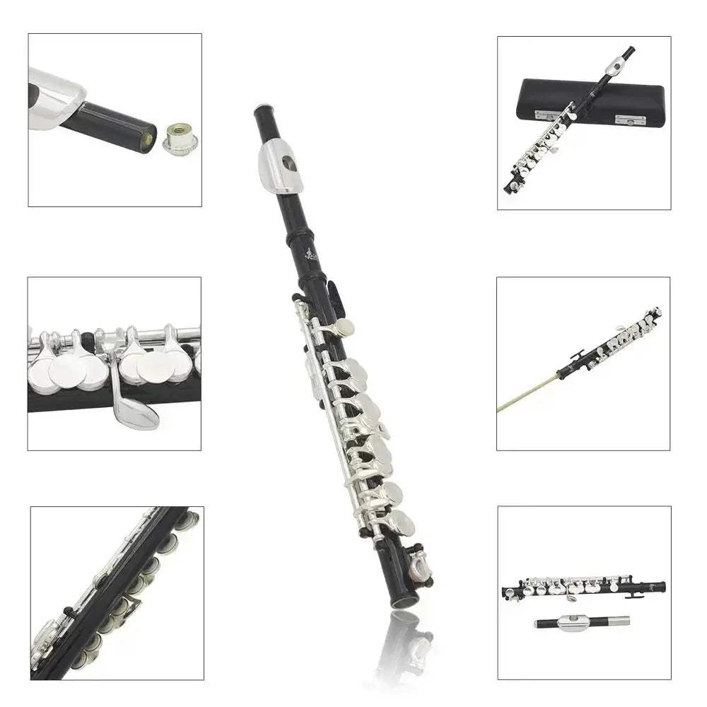 Piccolo Woodwind 16 Holes In C Key With Accessories - ToylandEU